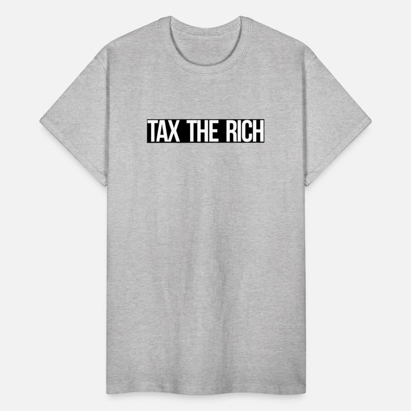 Tax The Rich white on black