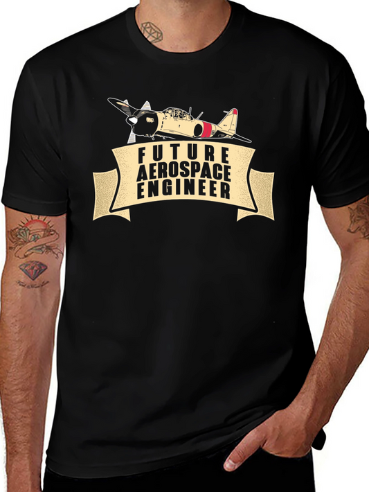Future Aerospace Engineer Airplane T-Shirt
