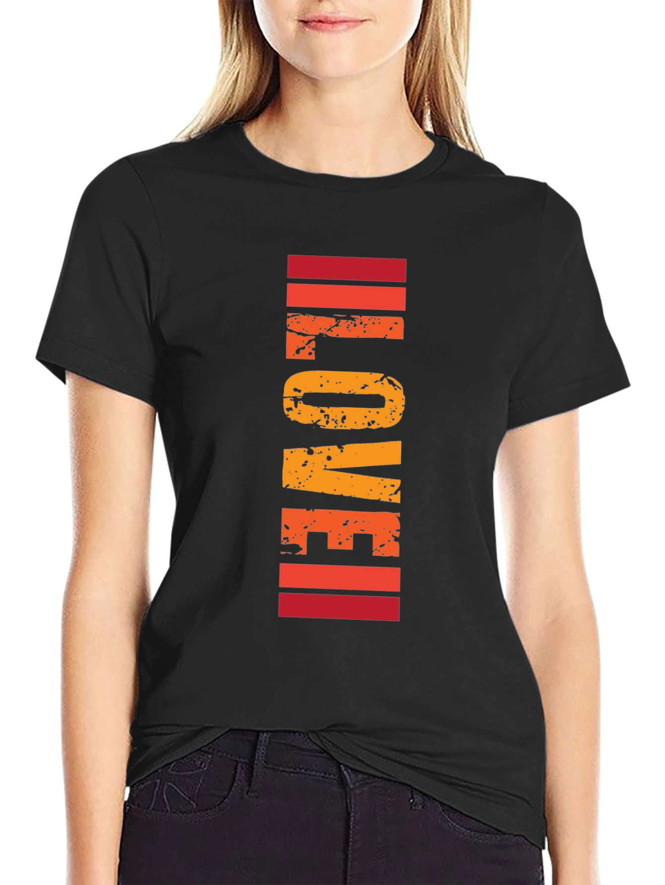 Retro LOVE Graphic T-Shirt - Stylish Comfort