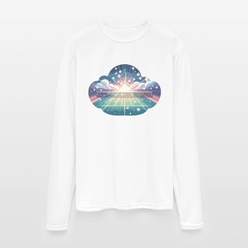 Tennis Court Sunrise