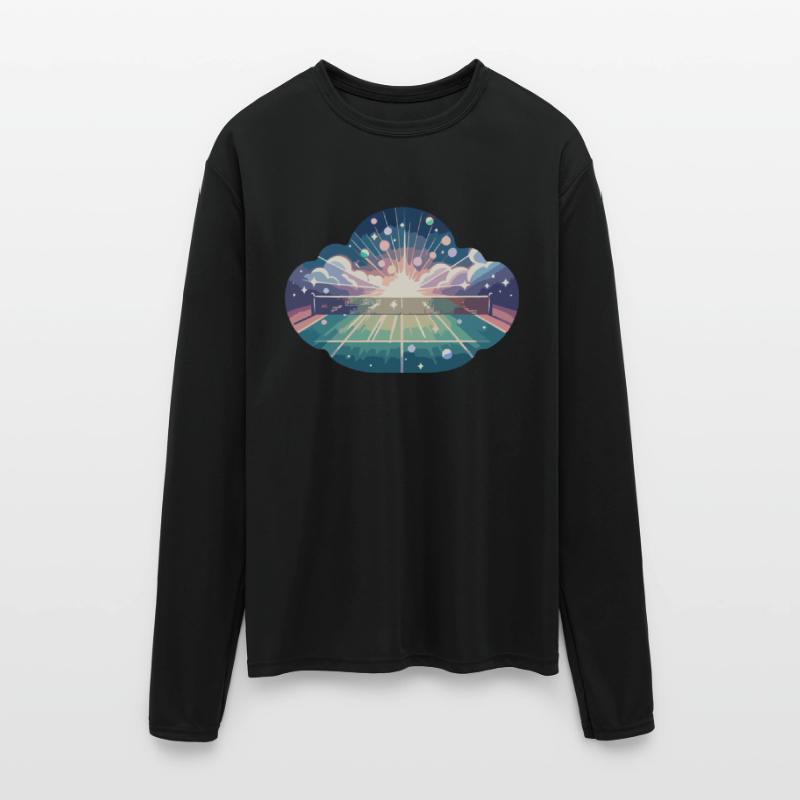 Tennis Court Sunrise