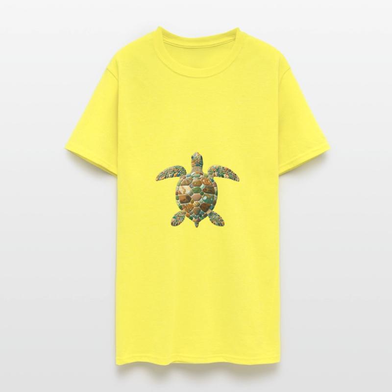 Terra Turtle: A Mosaic of Marine Majesty