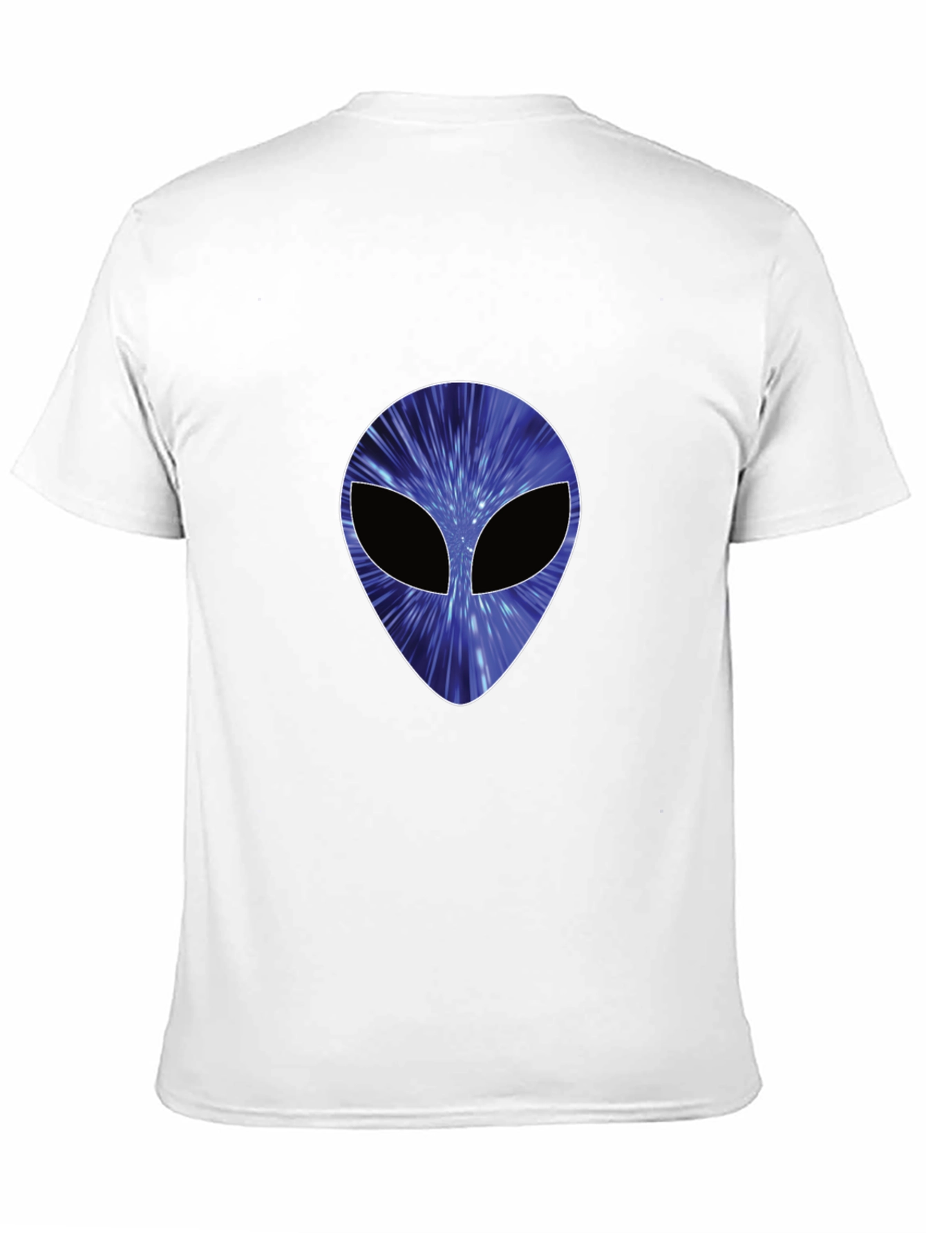 Cosmic Alien Graphic Black T-Shirt