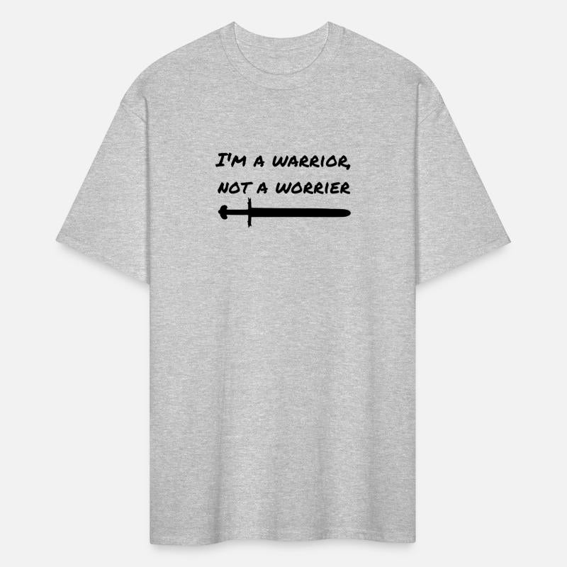 The 'Im a warrior , not a worrier' Merch