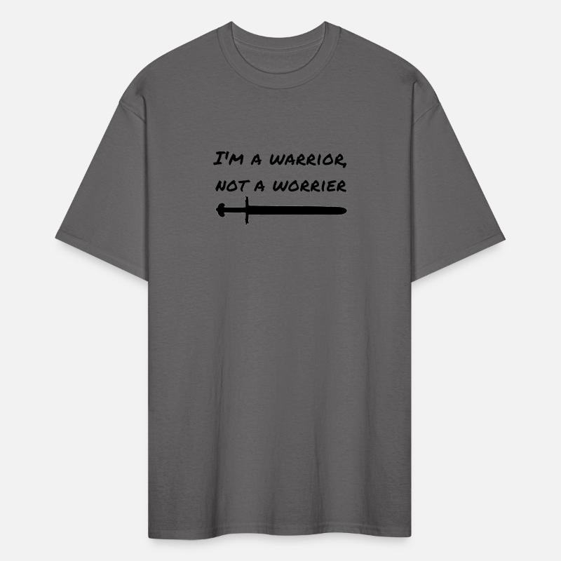 The 'Im a warrior , not a worrier' Merch