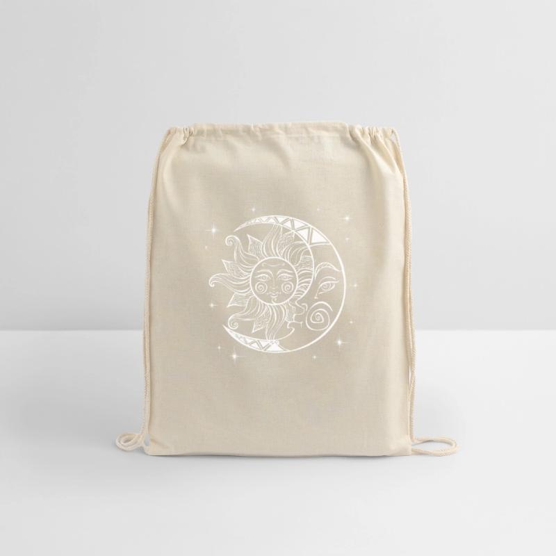 The moon and the sun Mystical Boho Style