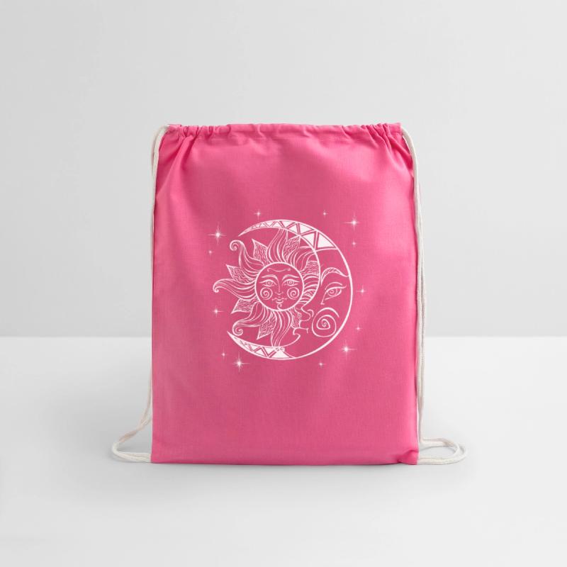 The moon and the sun Mystical Boho Style