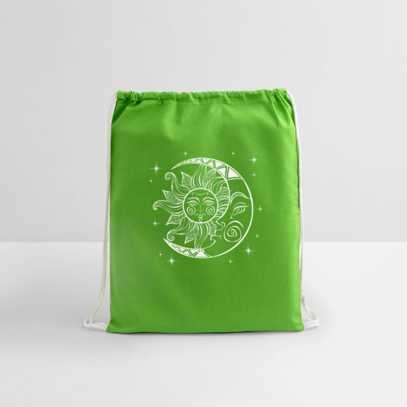 The moon and the sun Mystical Boho Style