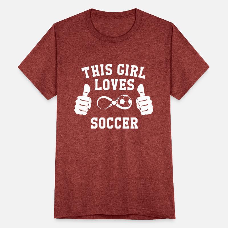 This Girl Loves Soccer- Soccer Love TEE