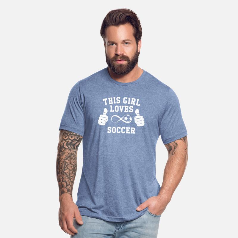 This Girl Loves Soccer- Soccer Love TEE