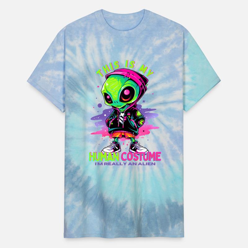 This is My Human Costume I'm Really An Alien