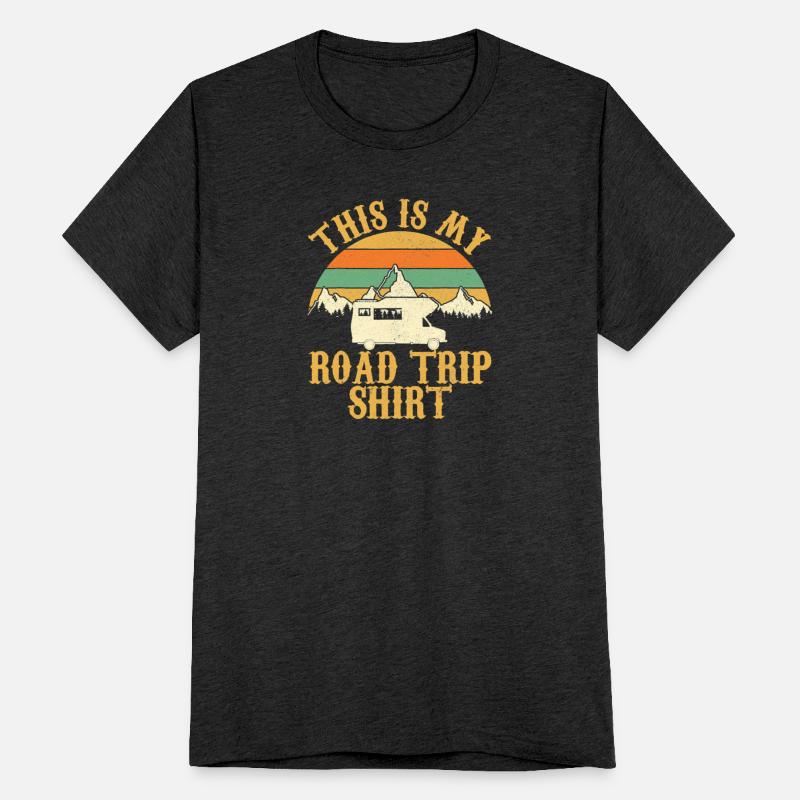 This Is My Road Trip Shirt - RV Camping Tshirt Cam