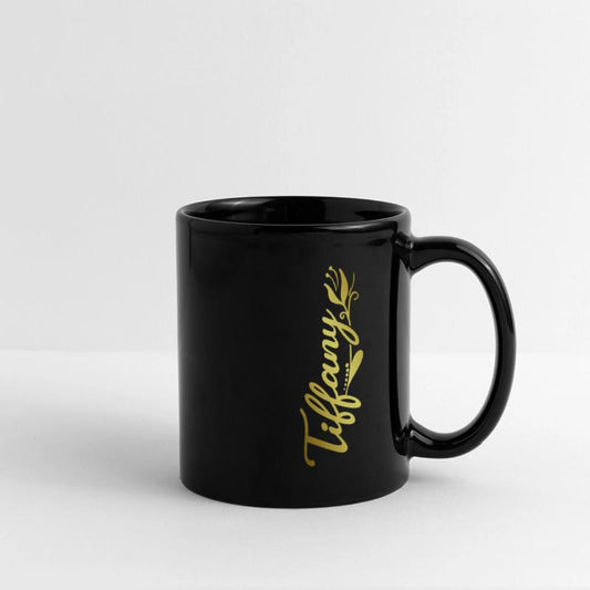 Tiffany Name Faux Gold Tulip Flourish