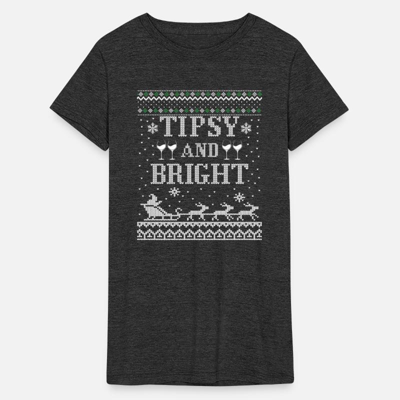 Tipsy and Bright Ugly Christmas Sweater