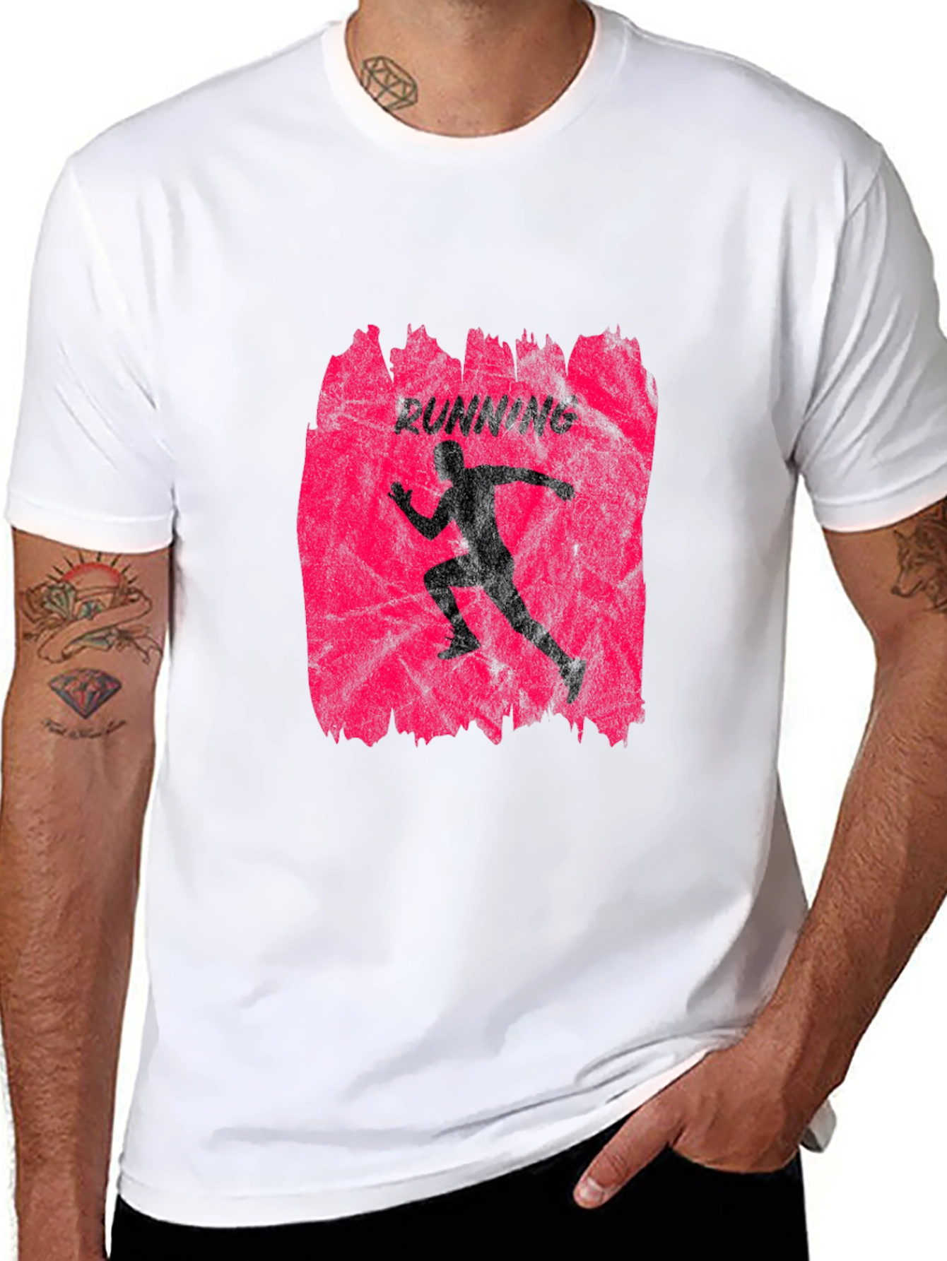 Running Silhouette Graphic Tee