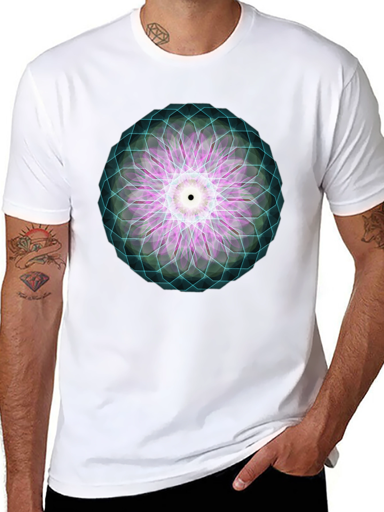 Geometric Mandala T-Shirt
