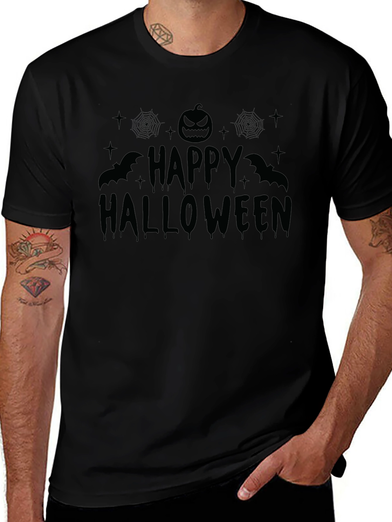 Happy Halloween Graphic T-Shirt Spooky Season Tee