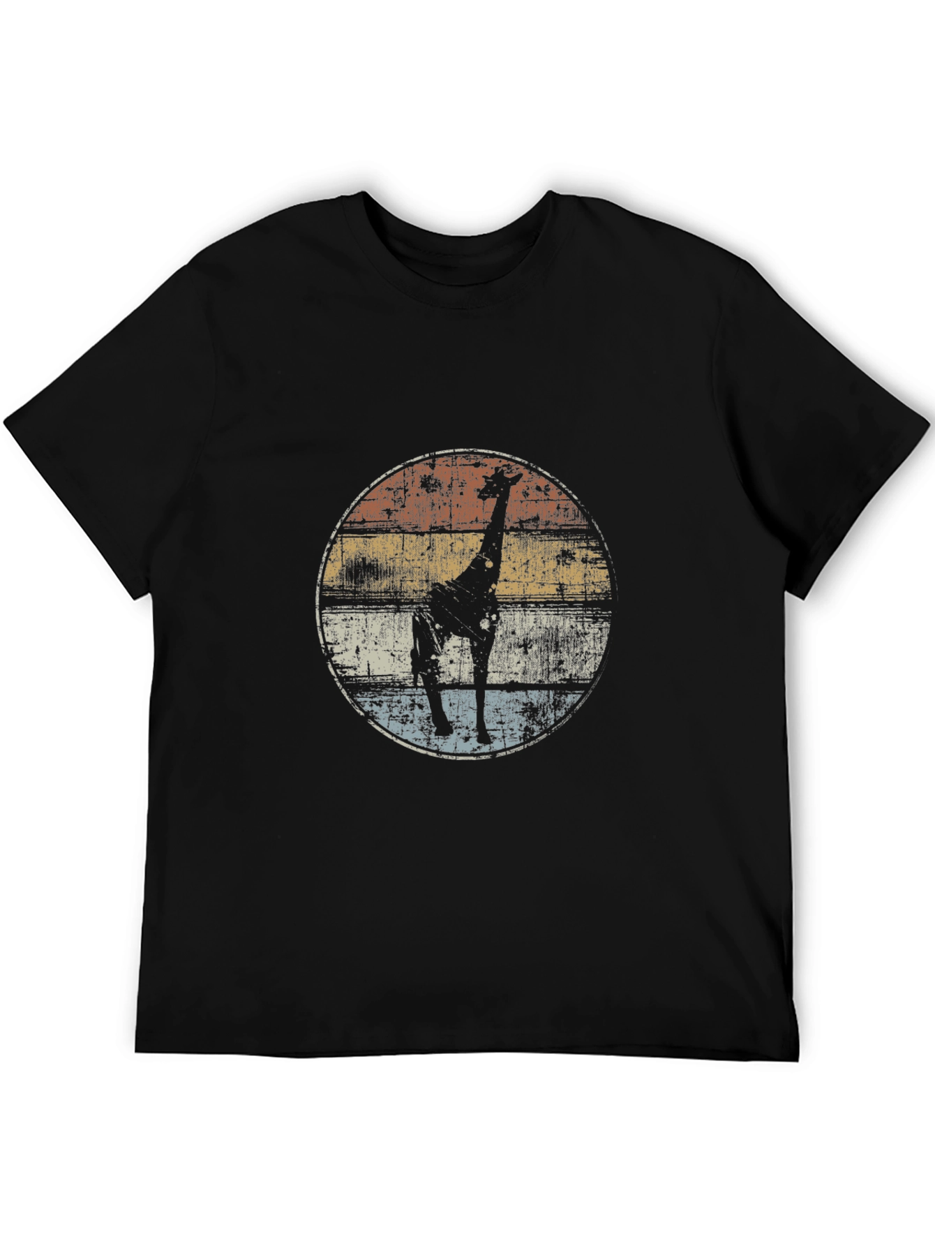 Retro Giraffe Graphic Tee