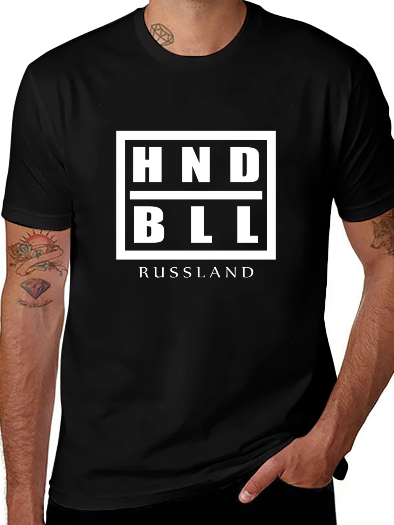 HNDBLL Russia Graphic T-Shirt