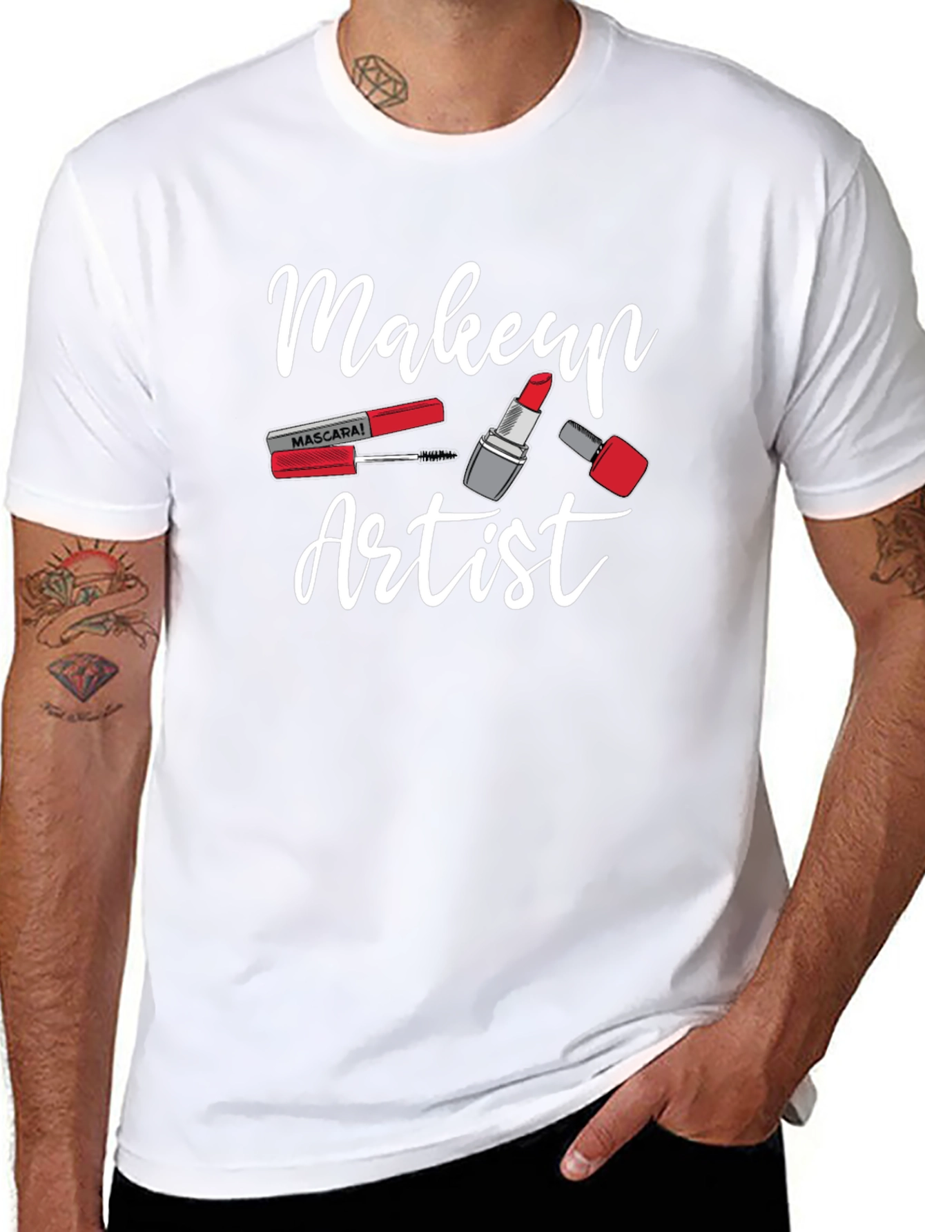 Makeup Artist T-Shirt Stylish Design