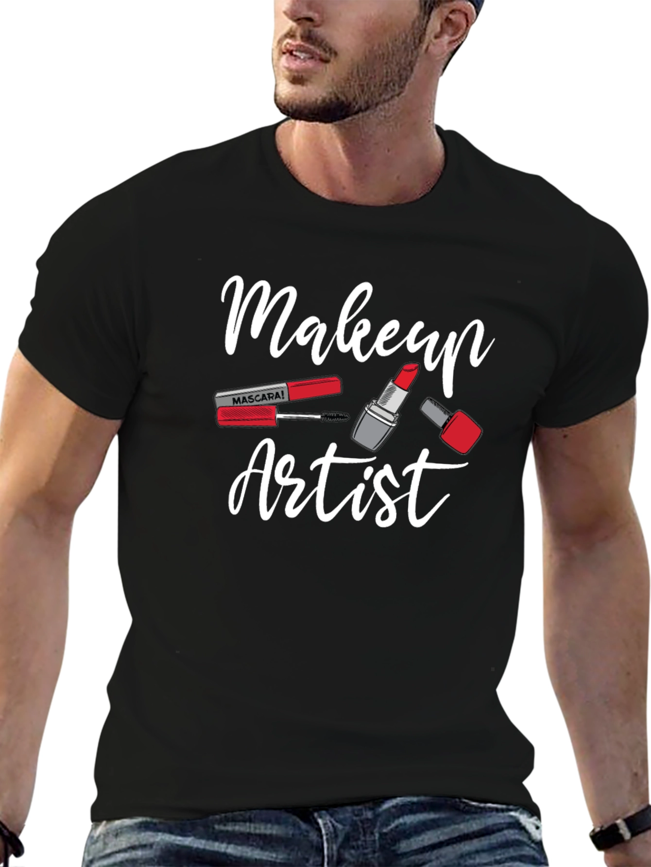 Makeup Artist T-Shirt Stylish Design