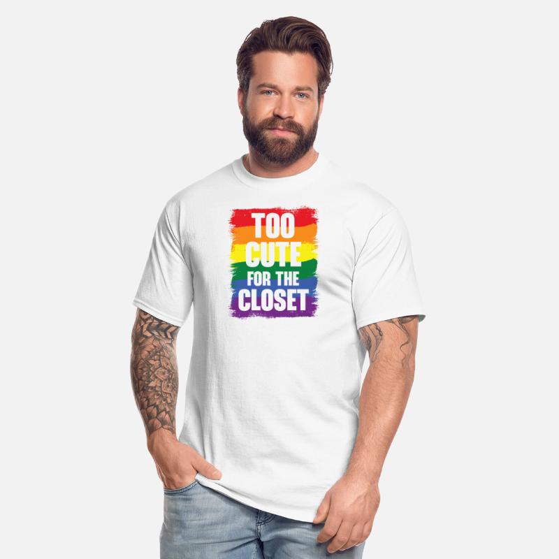Too Cute For The Closet Pride Month LGBTQ Gay