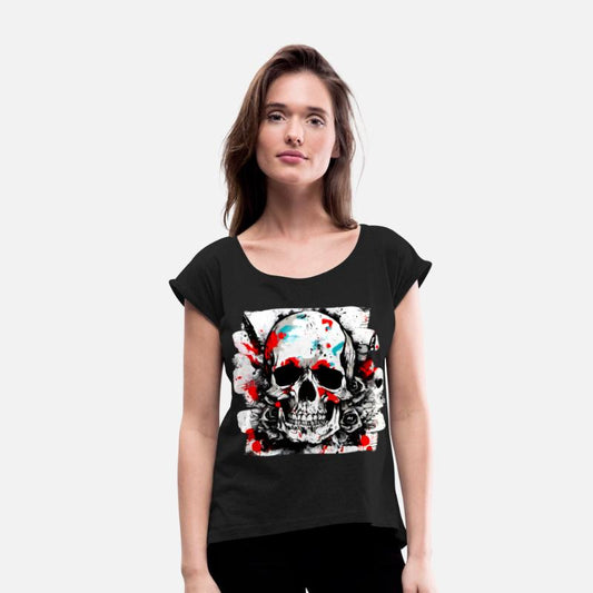 Trash Polka Tattoo Heavy Metal Style