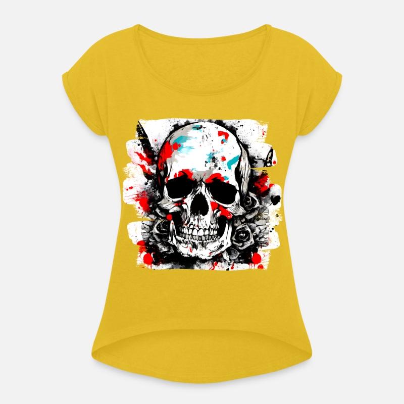 Trash Polka Tattoo Heavy Metal Style