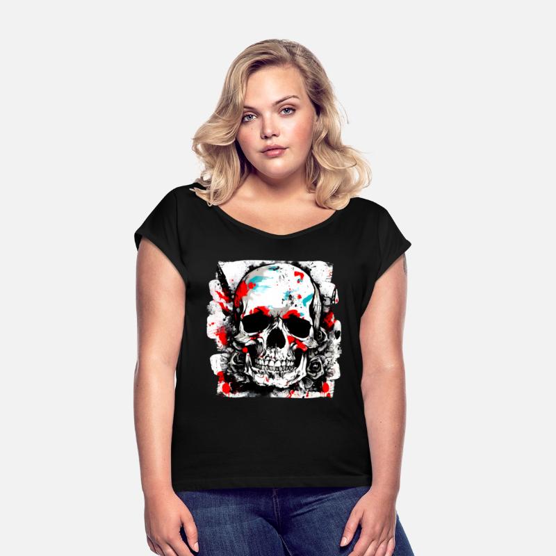 Trash Polka Tattoo Heavy Metal Style