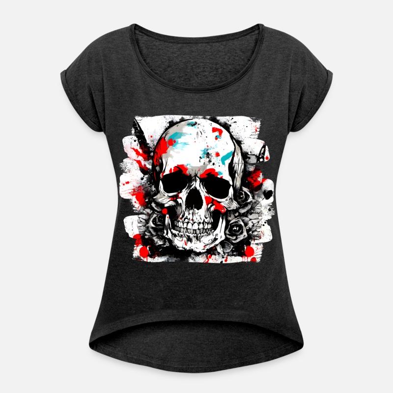 Trash Polka Tattoo Heavy Metal Style