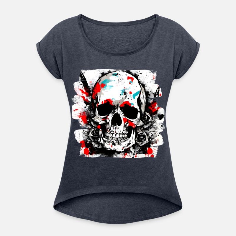 Trash Polka Tattoo Heavy Metal Style