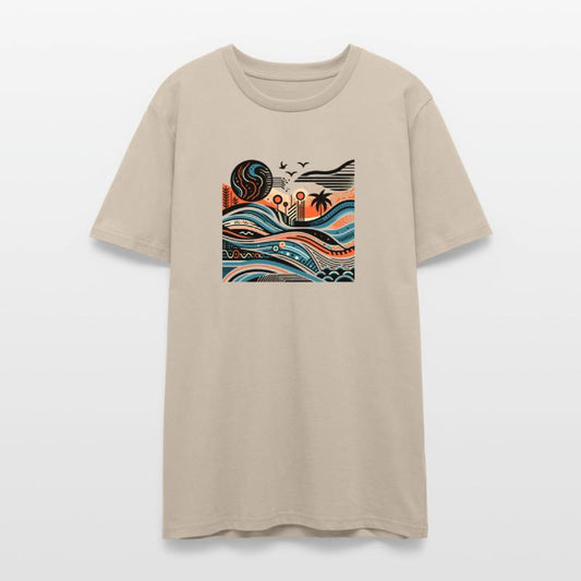 Tropical Waves & Shapes Tee