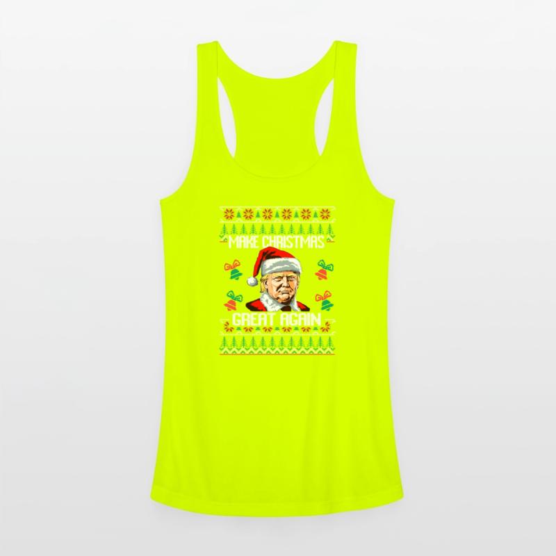 Trump Make Christmas Great Again Ugly Sweater Xmas