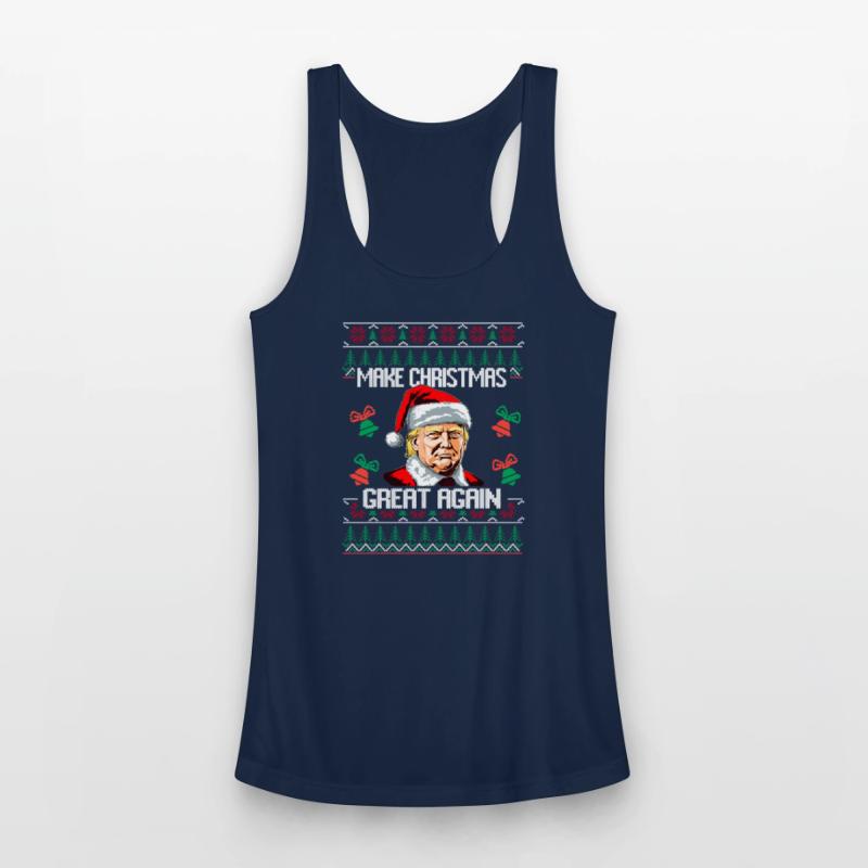 Trump Make Christmas Great Again Ugly Sweater Xmas