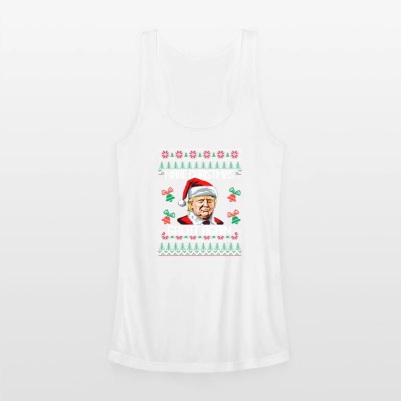 Trump Make Christmas Great Again Ugly Sweater Xmas
