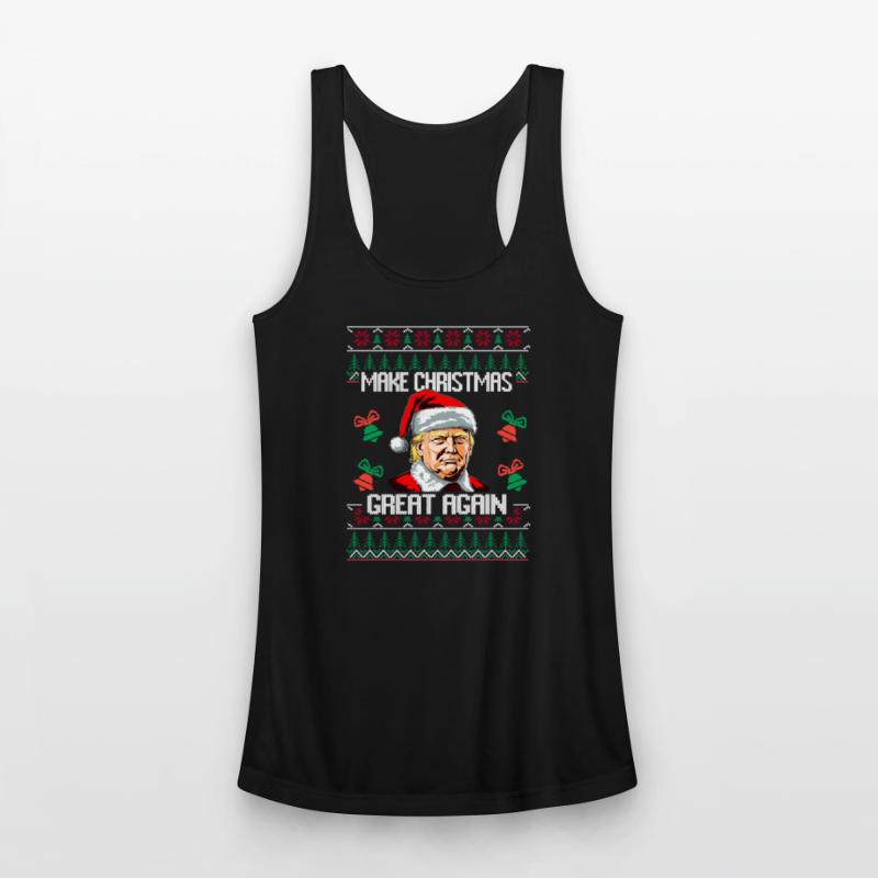 Trump Make Christmas Great Again Ugly Sweater Xmas