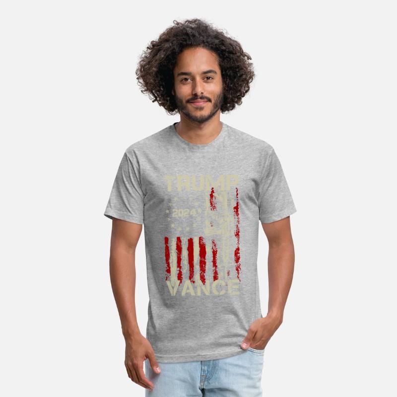 Trump Vance 2024 US Flag Vintage