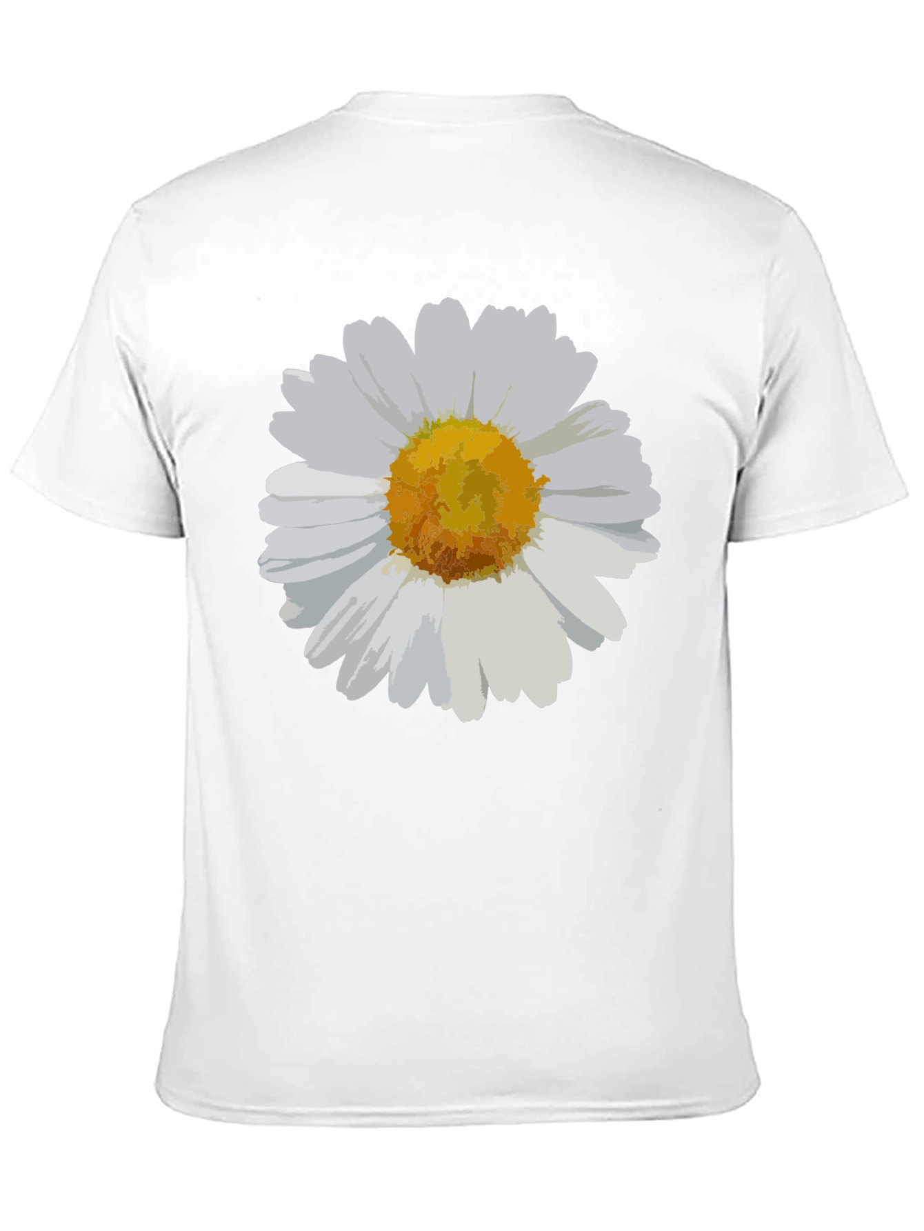 Daisy Graphic Tee - Black Casual Comfort
