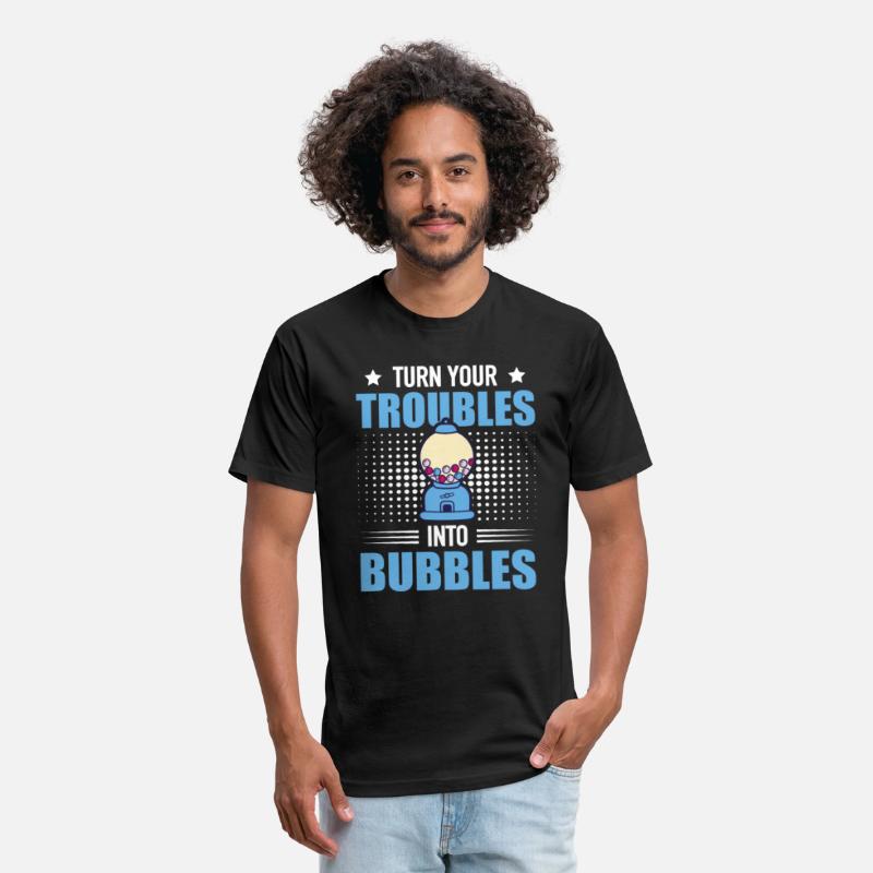 Turn Your Troubles Into Bubbles Chewing Gum Snack