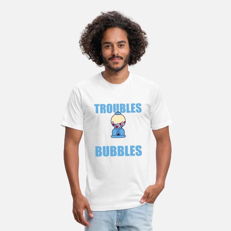 Turn Your Troubles Into Bubbles Chewing Gum Snack