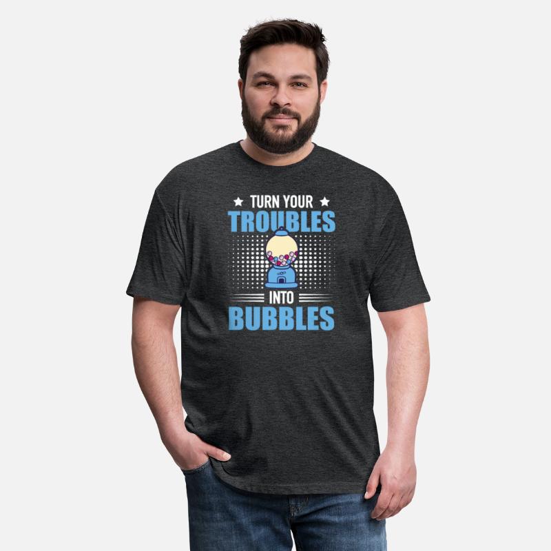 Turn Your Troubles Into Bubbles Chewing Gum Snack