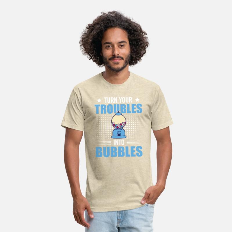Turn Your Troubles Into Bubbles Chewing Gum Snack