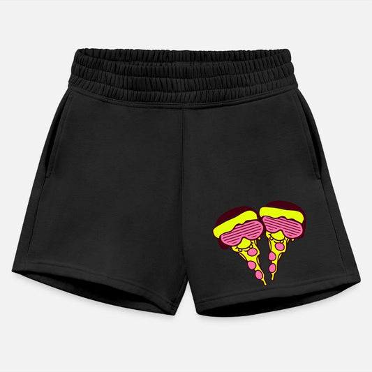 Two DJ Salami Pizza Slices Fast Food 2 Music Party