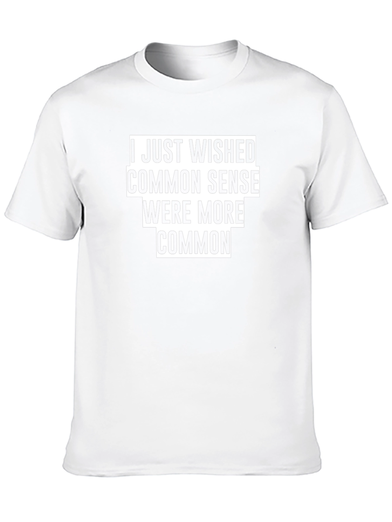 Common Sense Graphic T-Shirt - Black