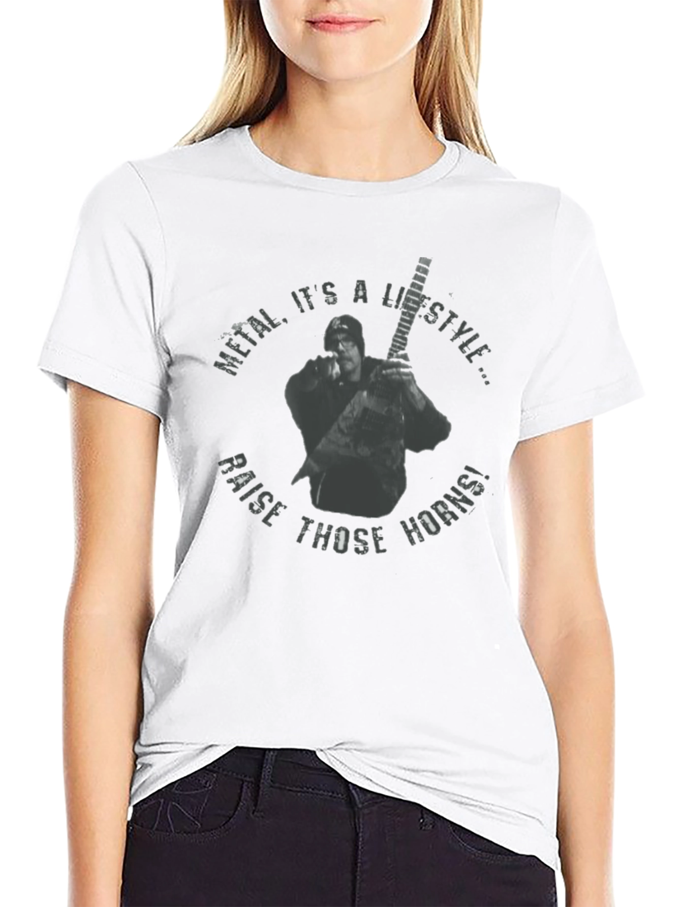 Metal Lifestyle T-Shirt Rock Band Graphic Tee