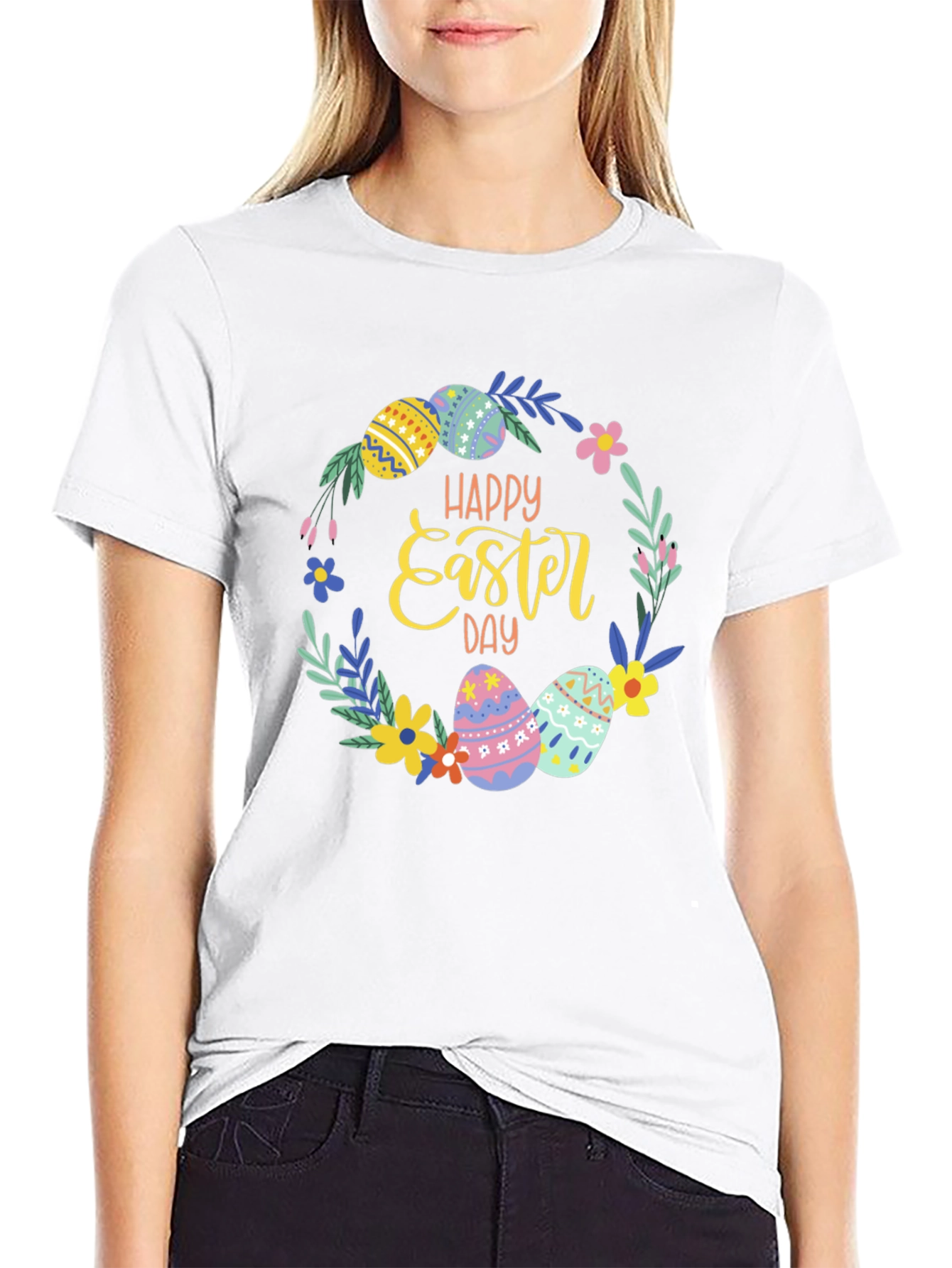 Happy Easter Day Graphic Tee