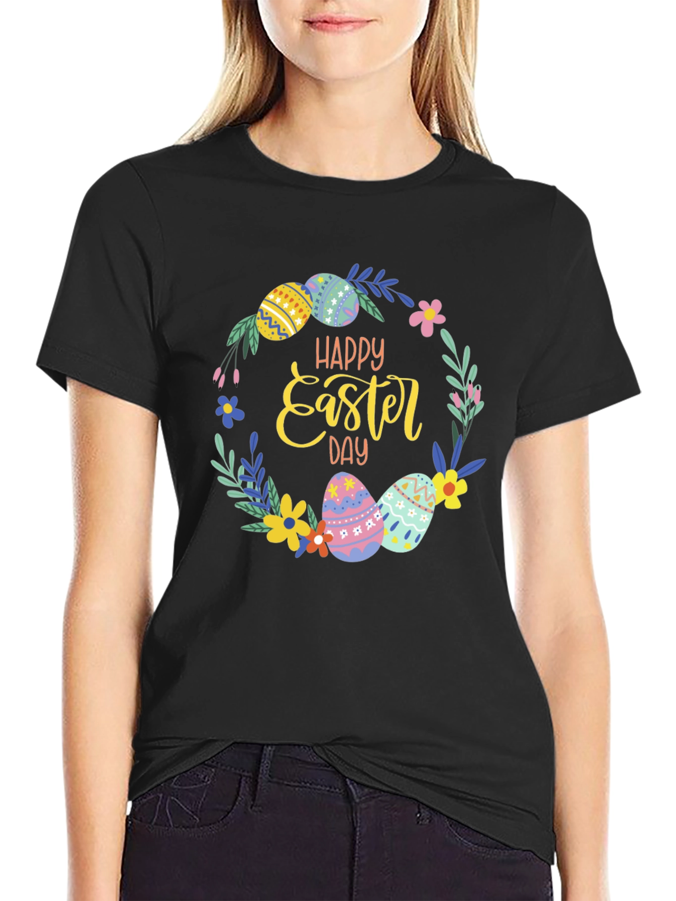 Happy Easter Day Graphic Tee