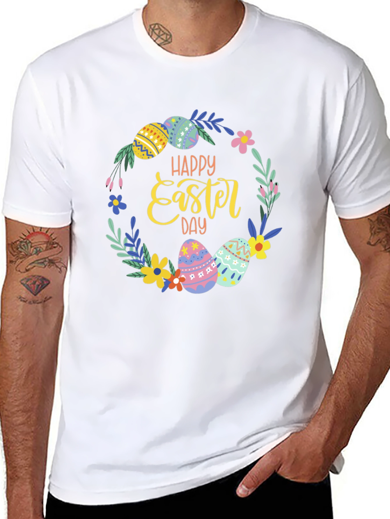 Happy Easter Day Graphic Tee