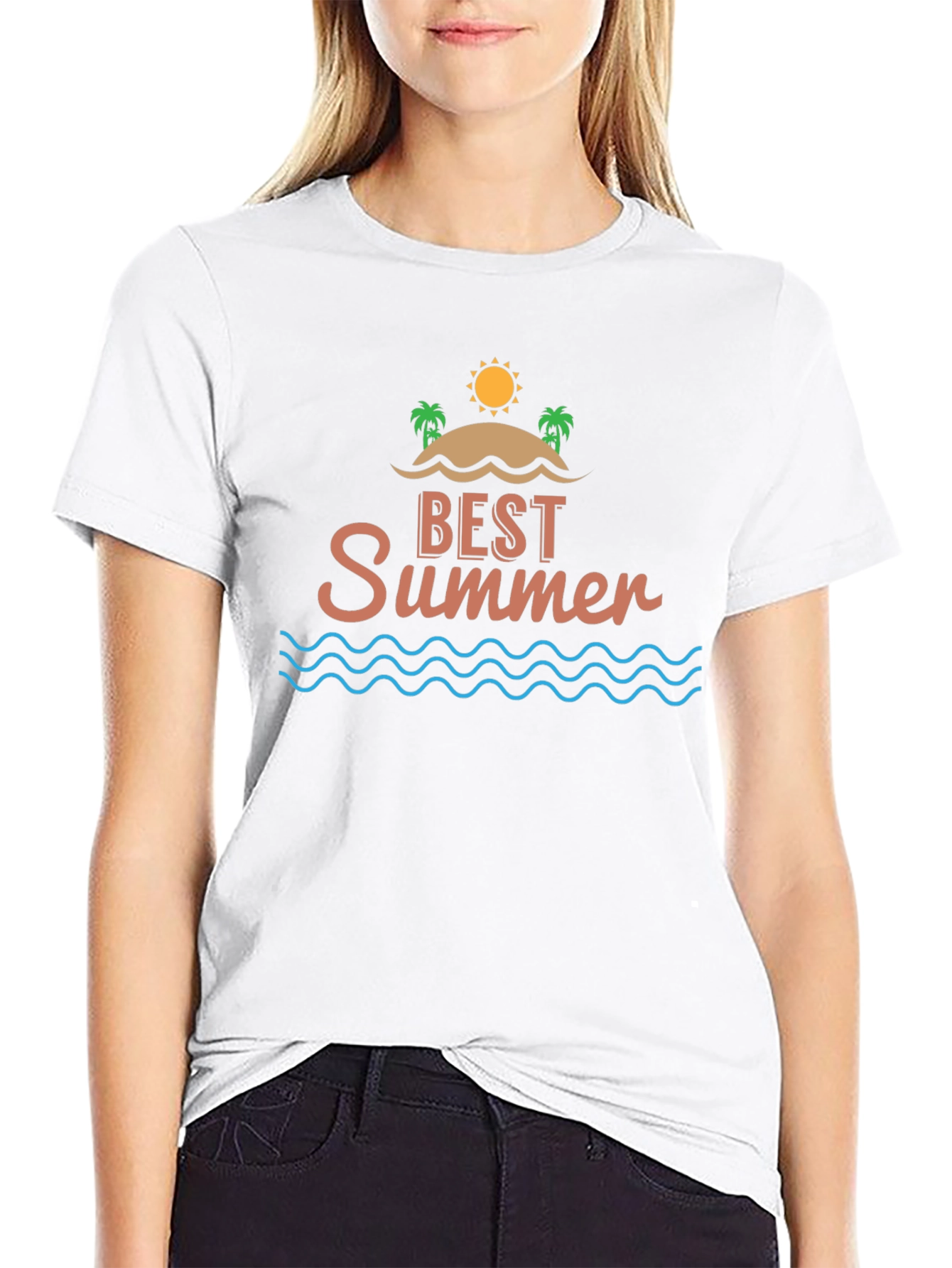 Best Summer T-Shirt - Beach Design - Classic Fit