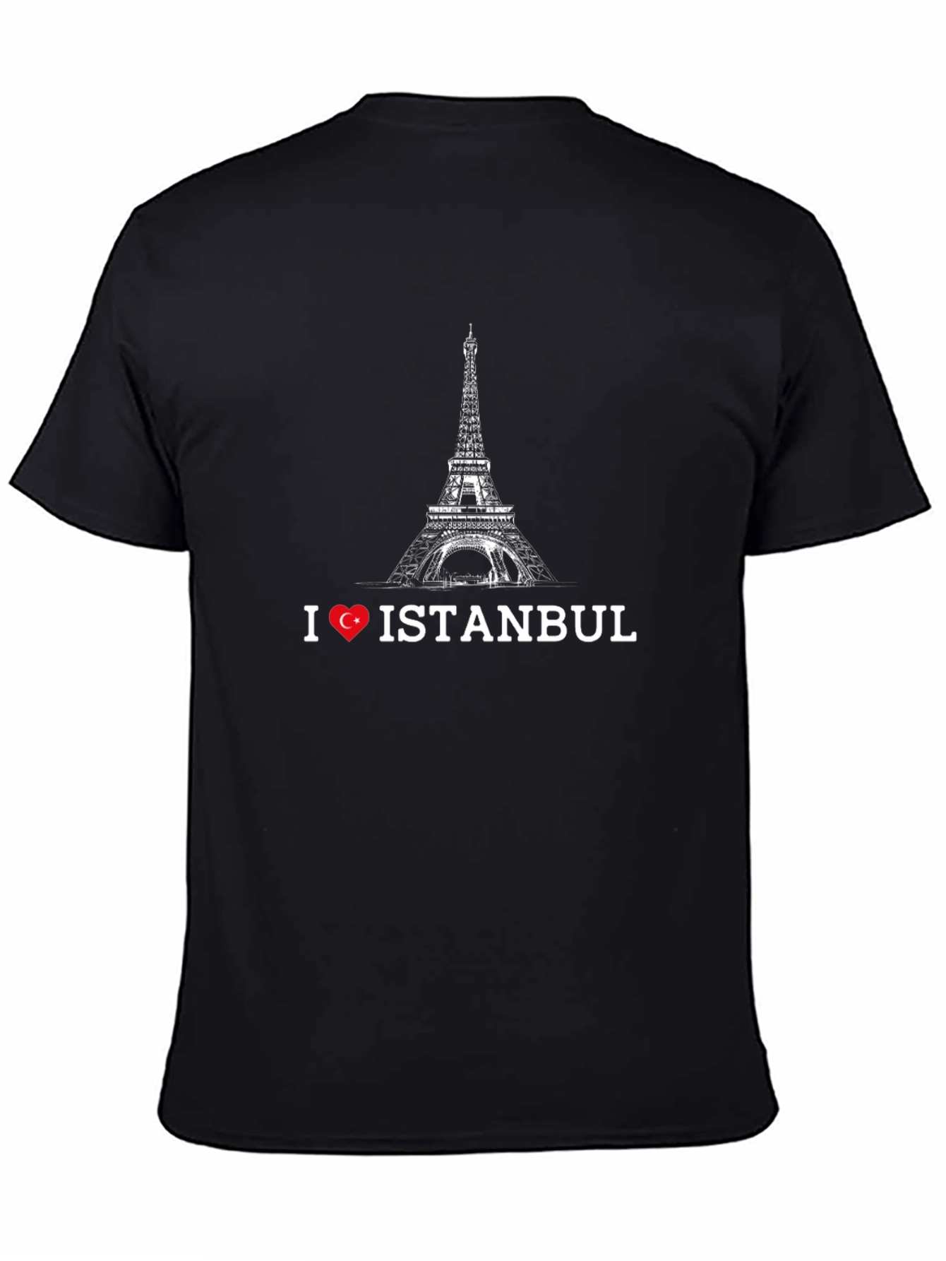 I Love Istanbul T-Shirt - Mens Black Graphic Tee